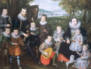 Portrait of a Family Group, c.1630 - Cornelis De Vos