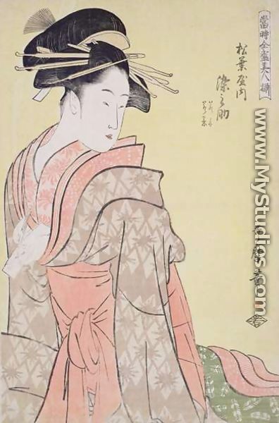Somenosuke of Matsubaya, from the series 
