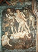 The Last Judgement, detail of the adulterers, c.1394 - Taddeo Di Bartolo