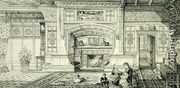 Dining Room Fireplace, from Examples of Ancient and Modern Furniture, 1876 - Bruce James Talbert