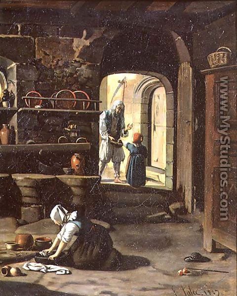 The Beggar, 1847 - Francois Talec