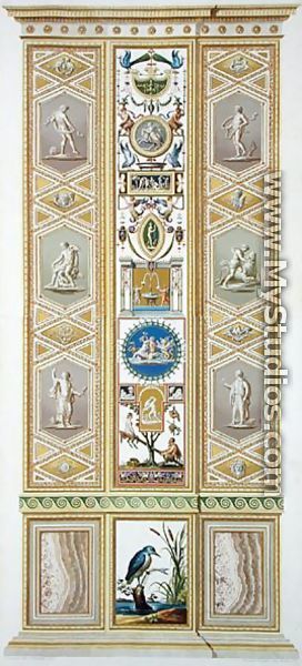 Panel from the Raphael Loggia at the Vatican, from Delle Loggie di Rafaele nel Vaticano, engraved by Giovanni Volpato 1735-1803, 1775, published c.1775-77 3 - (after) Taurinensis, Ludovicus Tesio