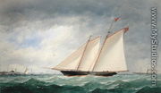 Schooner Yacht off Ryde, Isle of Wight - Charles Taylor