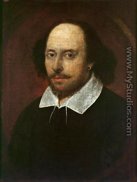 Portrait of William Shakespeare 1564-1616 c.1610 - John Taylor