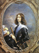 Portrait of Louis II 1621-86 Prince of Bourbon, future Grand Conde - David The Younger Teniers