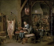 Sausage-making, 1651 - David The Younger Teniers