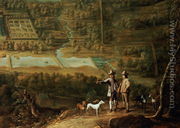 Landscape with sportsmen - David The Younger Teniers