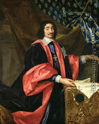 Pierre Seguier 1588-1672 Chancellor of France, c.1668 - Henri Testelin