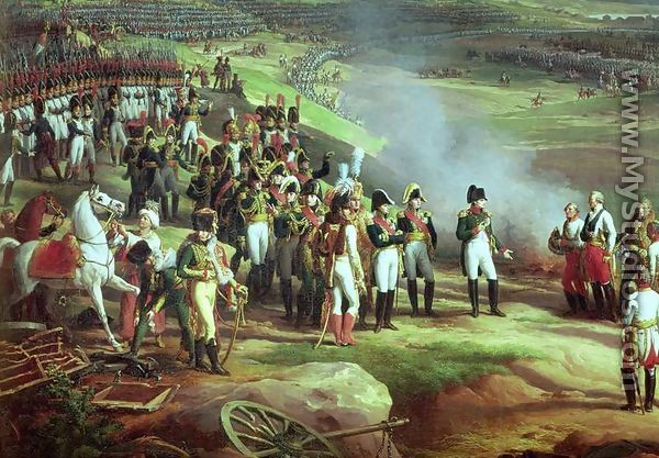 The Surrender of Ulm, 20th October 1805, detail of Napoleon, 1815 - Charles Thevenin