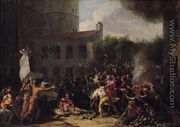 The Storming of the Bastille and the Arrest of Joseph Delaunay 1752-94 on 14th July 1789, 1789-93 - Charles Thevenin
