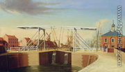 An East View of the Bridge and New Dock at Kingston upon Hull - Robert Thew
