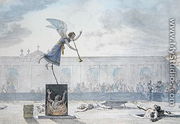 Dramatisation of Purgatory, engraved by Francois Alexandre Villain 1798-1884 c.1820-30 - Antoine Jean-Baptiste Thomas