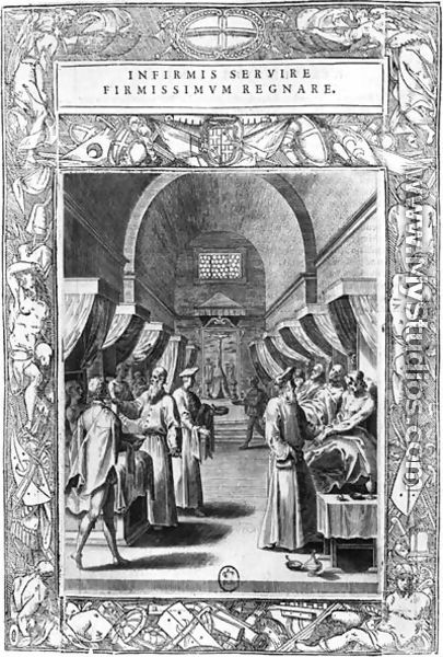 Hospitallers of the Order of St. John of Jerusalem Caring for the Sick - Philippe Thomassin