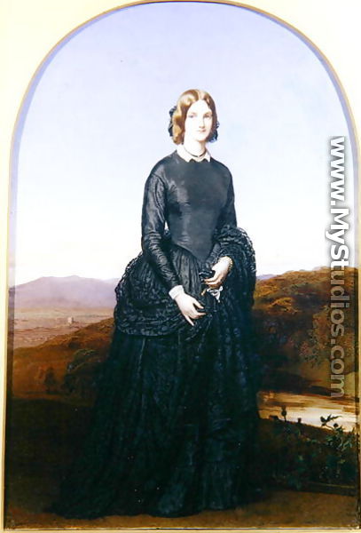 Portrait of Selina, Viscountess Newport - Robert Thorburn
