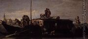 Venetian Post Barge, 1760/70 - Giovanni Domenico Tiepolo