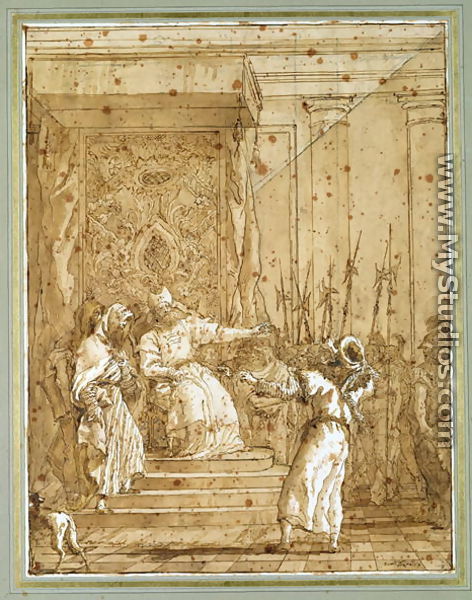 Joseph interpreting Pharaohs dreams - Giovanni Domenico Tiepolo
