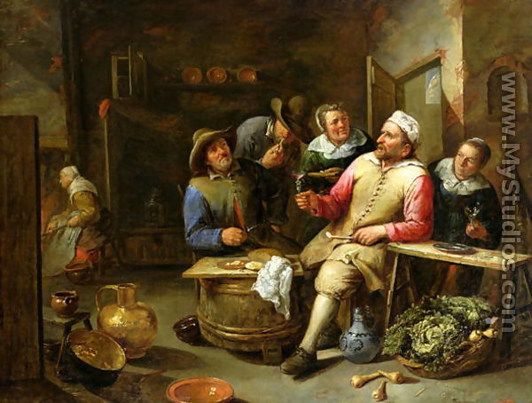 The Lounge Bar, 1657 - Gillis van Tilborgh