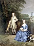 Portrait of Master Edward and Miss Mary Macro, c.1733 - Peter Tillemans