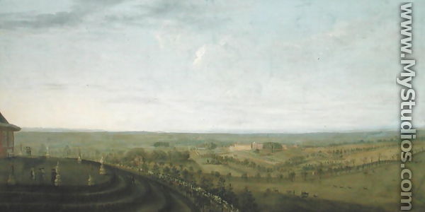 View of Knowsley from Riding Hill - Peter Tillemans