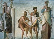 The Sacrifice of Iphigenia, from the House of the Tragic Poet, 1st century AD - Timante