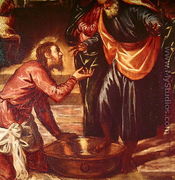 Christ Washing the Feet of the Disciples - Jacopo Tintoretto (Robusti)