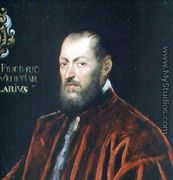 Portrait of Andrea Frizier, Grand Chancellor of Venice - Jacopo Tintoretto (Robusti)