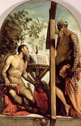 St. Andrew and St. Jerome - Jacopo Tintoretto (Robusti)
