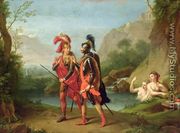 Carlo and Ubaldo by the Water Nymphs, 1782 - Johann Heinrich The Elder Tischbein