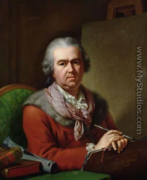 Self Portrait in Old Age, 1782 - Johann Heinrich The Elder Tischbein