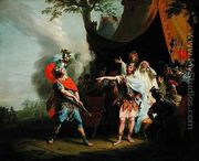 Achilles has a dispute with Agamemnon, 1776 - Johann Heinrich The Elder Tischbein