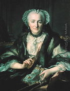 Portrait of Madame Dange, 1753 - Louis Tocque