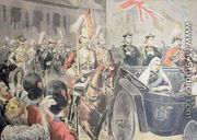 Jubilee of the Queen of England The Cortege, illustration from Le Petit Journal, 27 June 1897 - Oswaldo Tofani