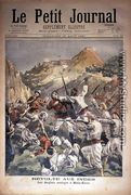 Revolt in India the English Besieged at Mala-Khan, front cover of Le Petit Journal, 15 August 1897 - Oswaldo Tofani