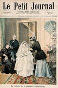 The First Communicant, illustration from Le Petit Journal, 16th April 1894 - Oswaldo Tofani