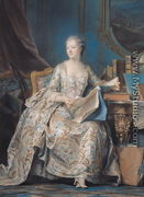 Jeanne Poisson 1721-64 the Marquise de Pompadour, 1755  - Maurice Quentin de La Tour
