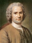 Jean-Jacques Rousseau 1712-78 after 1753  - Maurice Quentin de La Tour