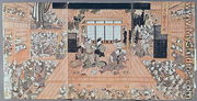 Interior of a Theatre  - (Utagawa Toyoshige) Toyokuni II