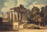 Temple of Saturn, Rome - Francis Towne