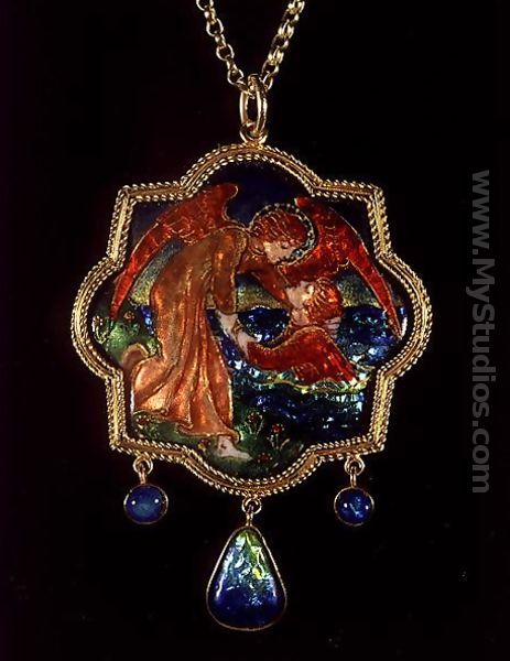 Out of the Deep Pendant, 1908 - Phoebe Ann Traquair