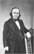 Photographic visiting card of Paul Broca 1824-80 c.1860-70 - Antoine Rene Trinquart