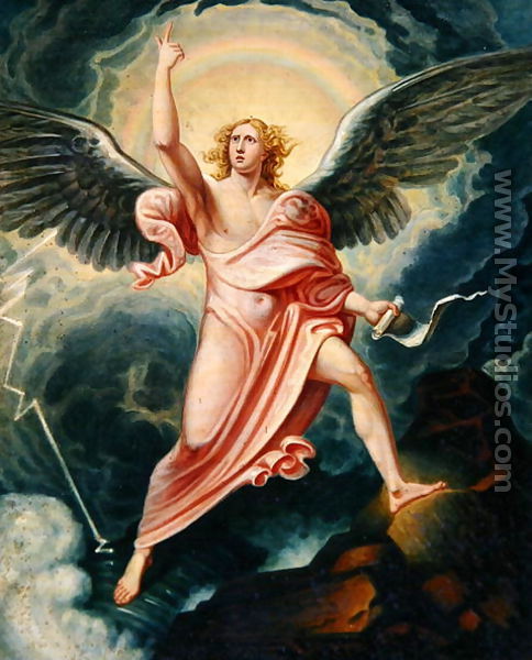 The Angel Proclaiming the End of Time - James Justus Tucker