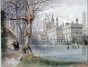 Garden Quadrangle at New College, Oxford, c.1840 - William (Turner of Oxford) Turner