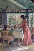 Pouring the Morning Coffee, 190 - Laurits Regner Tuxen