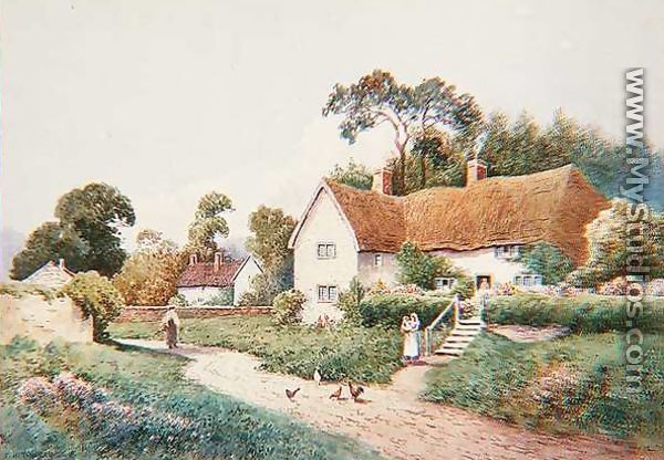 A Village Lane - F.H. Tyndale