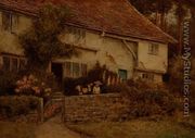 A Cottage Garden - Thomas Nicholson Tyndale