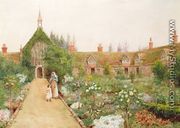 A Country Garden at Bray, Berkshire - Thomas Nicholson Tyndale