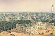 View of Washington, pub. by E. Sachse & Co., 1852  - Edward Sachse