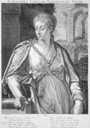 Caesonia wife of Caligula  - Aegidius Sadeler or Saedeler