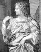 Domitia Longina wife of Domitian - Aegidius Sadeler or Saedeler