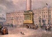 Palace Square in St. Petersburg, 1830s - Vasili Semenovich Sadovnikov